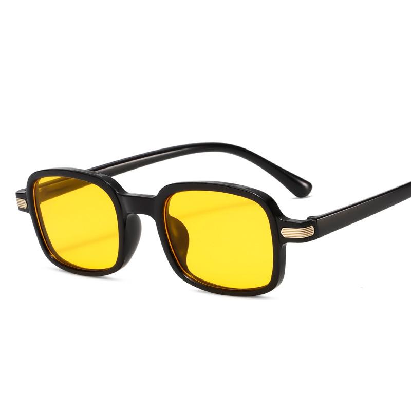 New Vintage Square Sunglasses Women Men Brand Rectangle Sun Glasses Female Oval Eyewear Oculos De Sol for Male Female Eyeglasses