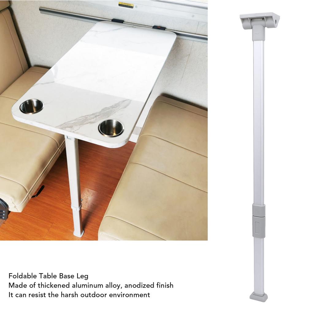 790mm Wohnmobil Tischbein 790mm Aluminiumlegierung Klappbares Tischfußbein für Yacht Boot Reiseanhänger