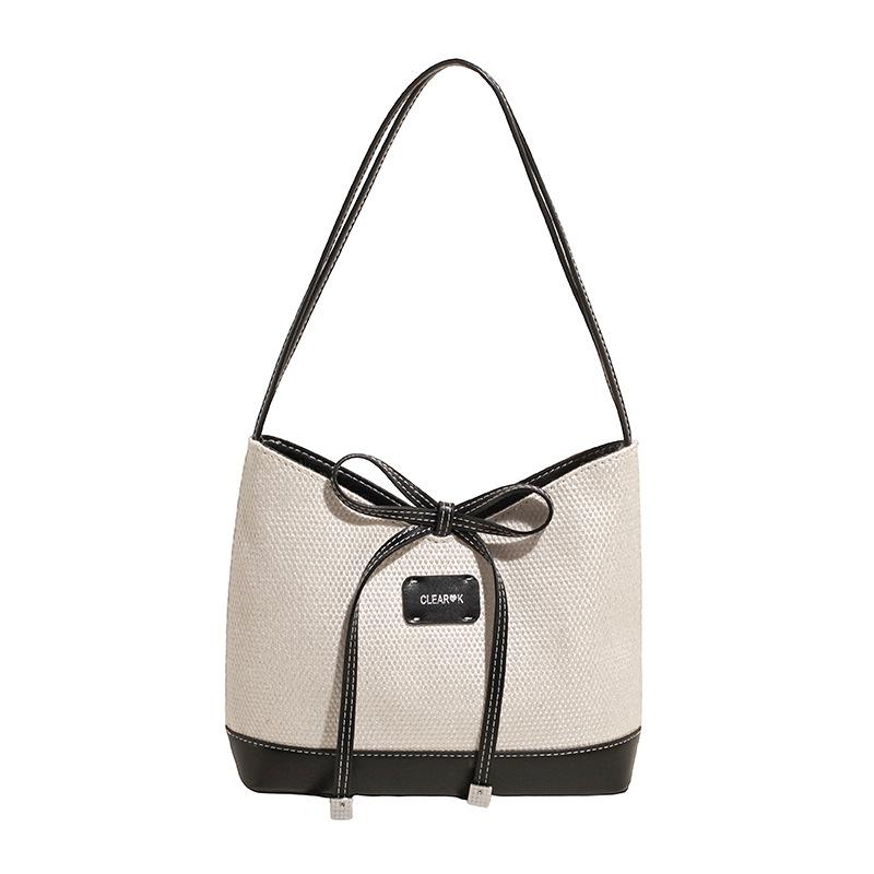 

Сумка-багет подмышку Новая мода Сумка через плечо Вместительная сумка-тоут Сумка чёрный