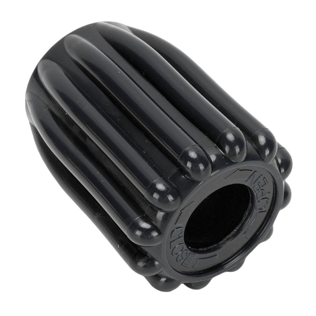 Dykketank Sylinderventil Knott ABS Rustfritt Stål Dykketankventil Deksel Feste for Erstatning Svart