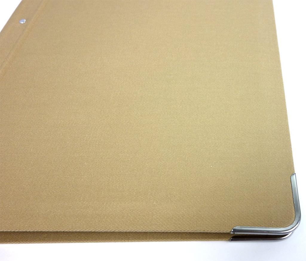 Kokuyo File Cloth With Metal 30 Holds 100 Binder, Cover, A4, Vertical, Corners, Holes, Sheets, Ha-113Z