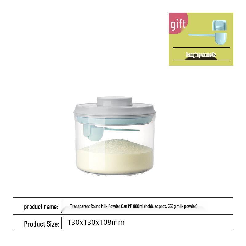 Contenant de stockage portable Ankou pour lait en poudre et céréales pour bébé - Étanche à l'humidité, hermétique, pour portionner en déplacement