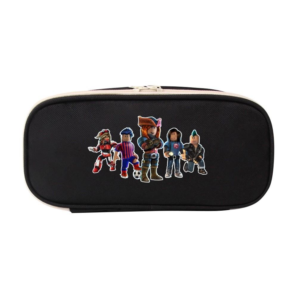 

Game Themed Roblox Canvas Stationery Bag Student Pencil Case Fashion Kids Gift StyleU