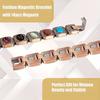 Women's Colorful Stone Magnetic Bracelet with Adjustable Size Design, Fashionable and Personalized Bracelet, Versatile Jewelry Accessories