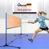 JEEANLEAN 4.1m Portable Folding Badminton Net Stand
