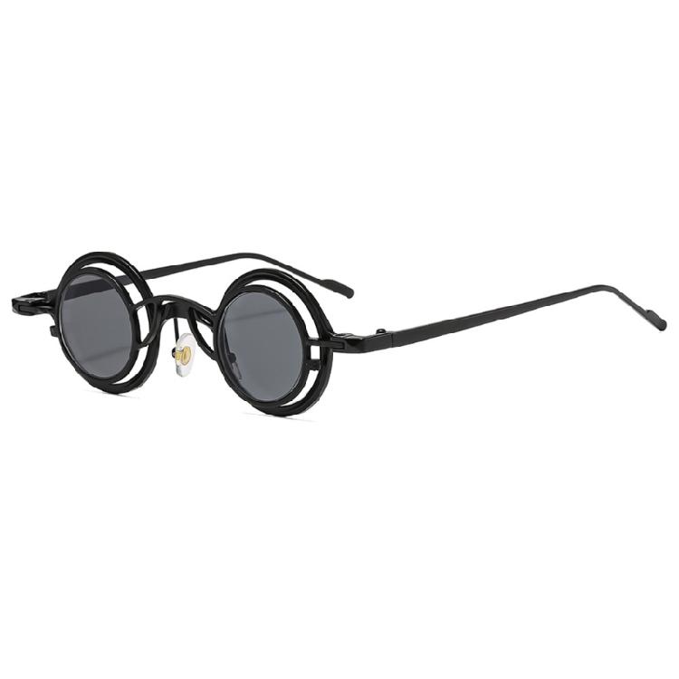 Durability Round Metal Sunglasses with Scratch Resistant Lenses Baby Sunglasses Accessories for Day Wear