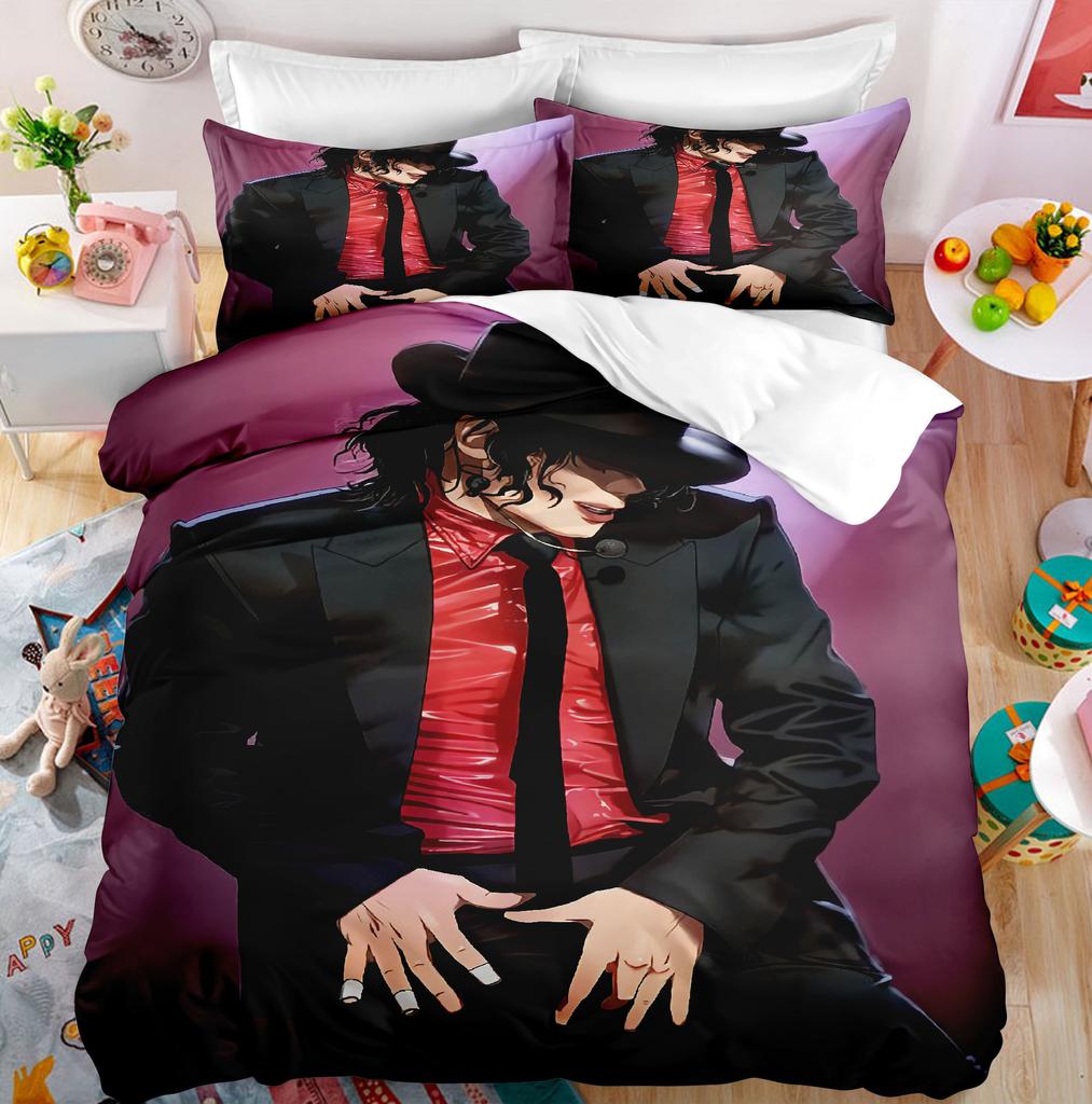 Ložní souprava Michael Jackson Jednolůžková lůžková souprava pro dospělé, 200x200 cm, povlečení na přikrývku