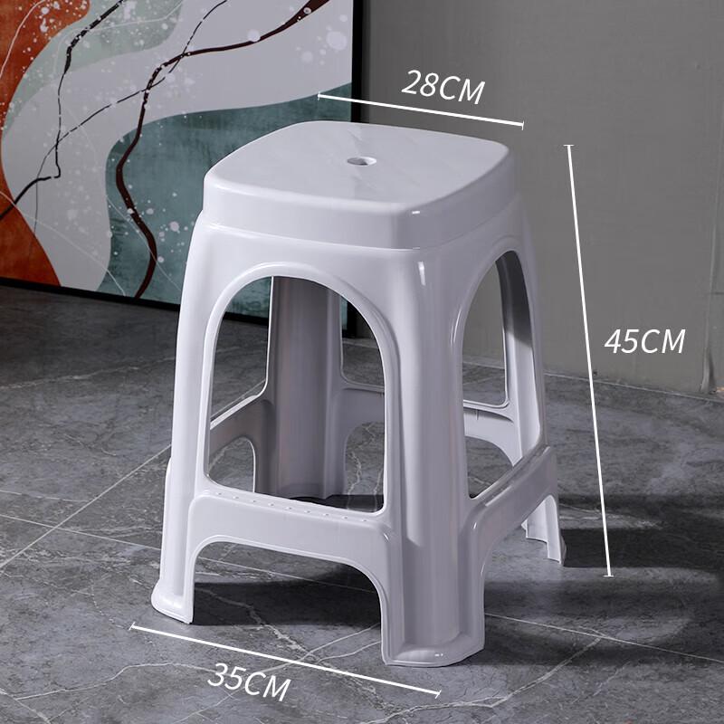 Economical Thickened Plastic Square Stool