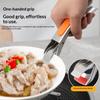Food Grade Anti Scalding Bowl Clamp Stylish Ergonomic Heat Resistant Gripper for Hot Dishes Plates Kitchen
