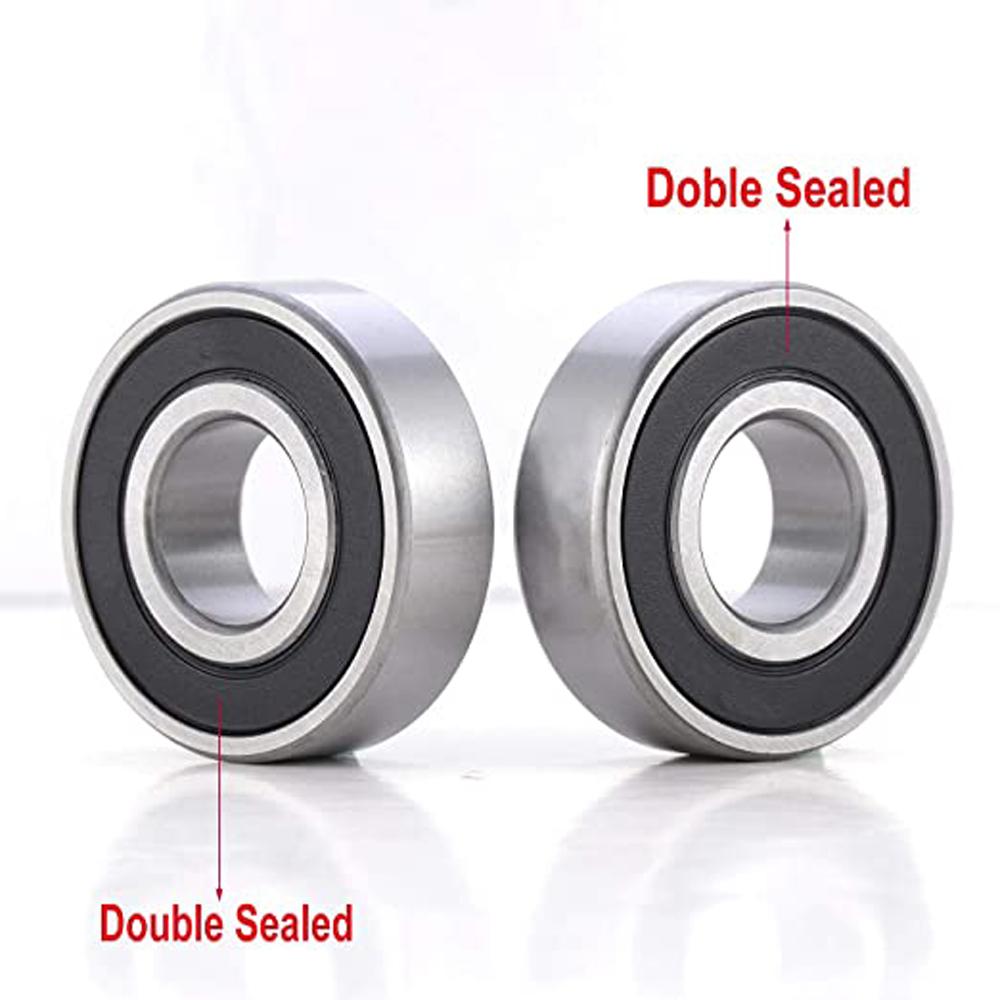 Groove 10X26X8mm Rubber Sealing Miniature Bearing Bicycle Bearing 6000-2RS Ball Bearing Bearings