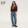 Gap Women's 2025 Autumn Mid-Rise Cotton Curved Knife Jeans 793142