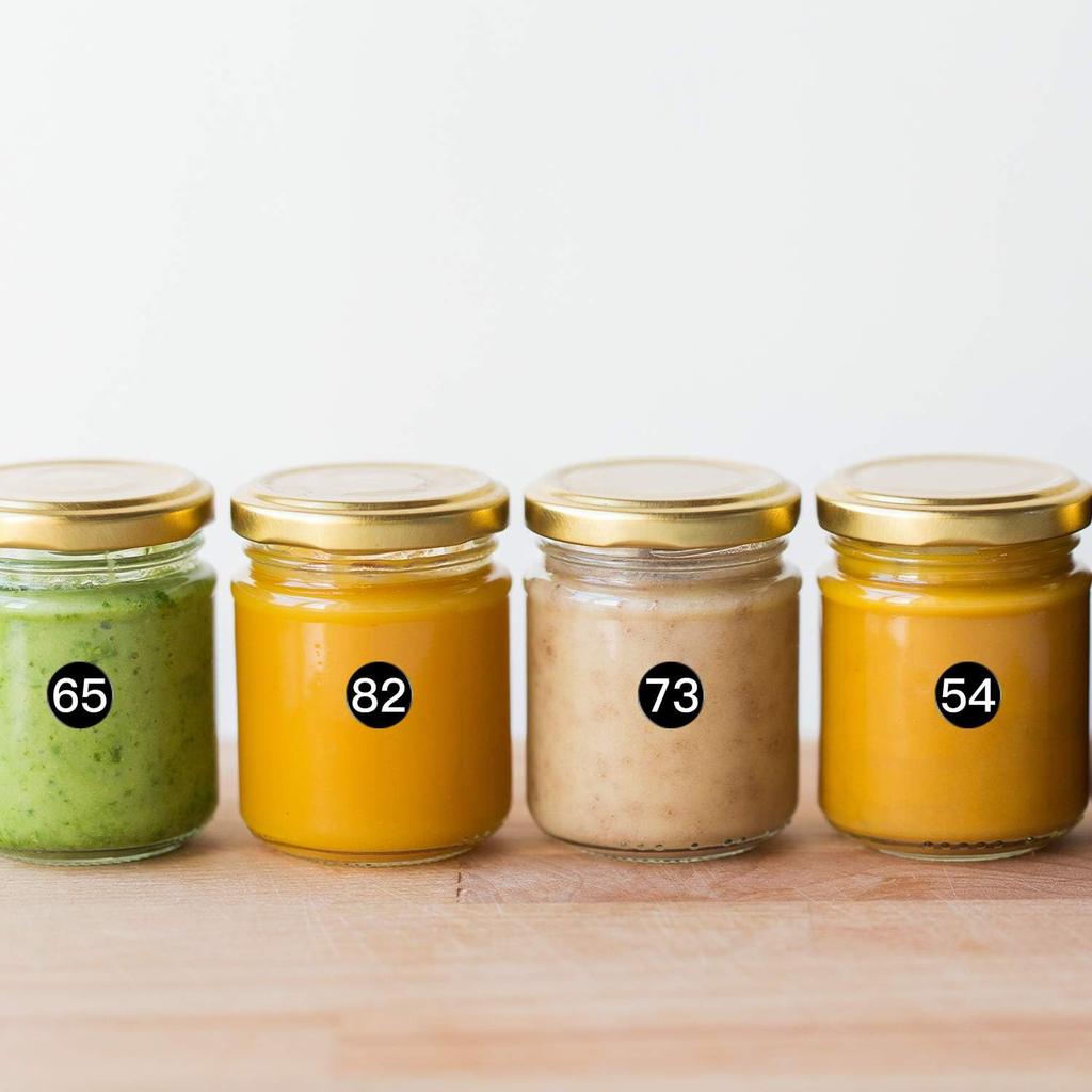 25 Sheets 1 to 100 Vinyl Consecutive Number Stickers 0.4 Inch Small Self-Adhesive Number Labels Waterproof Inventory Stickers Decal for Indoor,