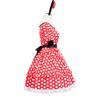 Steamboat Willie Mickey & Minnie Mouse Vintage Cosplay Costume, Classic Black & White Disney Outfit, Halloween Party Performance Dress