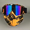 Moto Snow Goggles Mask UV400 Outdoor Riding Men's Windproof Sand Goggles Helmet Mask Mask