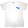 Nas Still City Infill T Shirt White