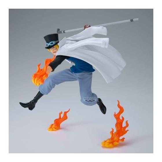 Banpresto Sabo One Piece Action Figure BATTLE RECORD COLLECTION SABO 12cm BP29651P Multicolor Collector Figure Perfect for Anime Fans