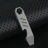 TC4 Titanium Alloy Multitool Mini Crowbar Bottle Opener Hex Wrench EDC Outdoor Camping Survival Gear Small Tool
