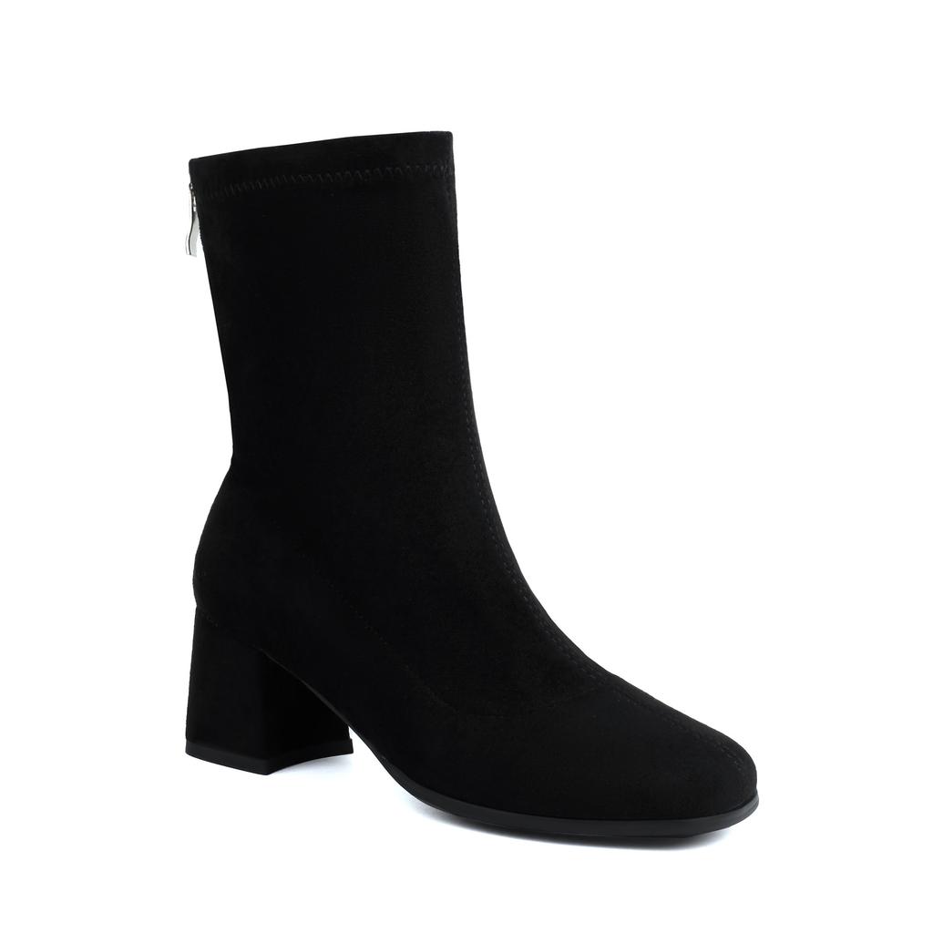 34-48 Herbst und Winter Hohe Absätze Stiefeletten Laufsteg Damenschuhe