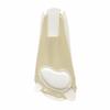 Invisible Low-cut Liners Socks Silicone Non-slip Ice Silk Two-toed Socks with Cushion Pad Ultrathin Suspender Half-Palm Socks