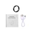Smart Ring Ceramic Fitness Tracker with Charging Case Sleep Monitor Heart Rate Blood Oxygen Activity Tracking BT IP68