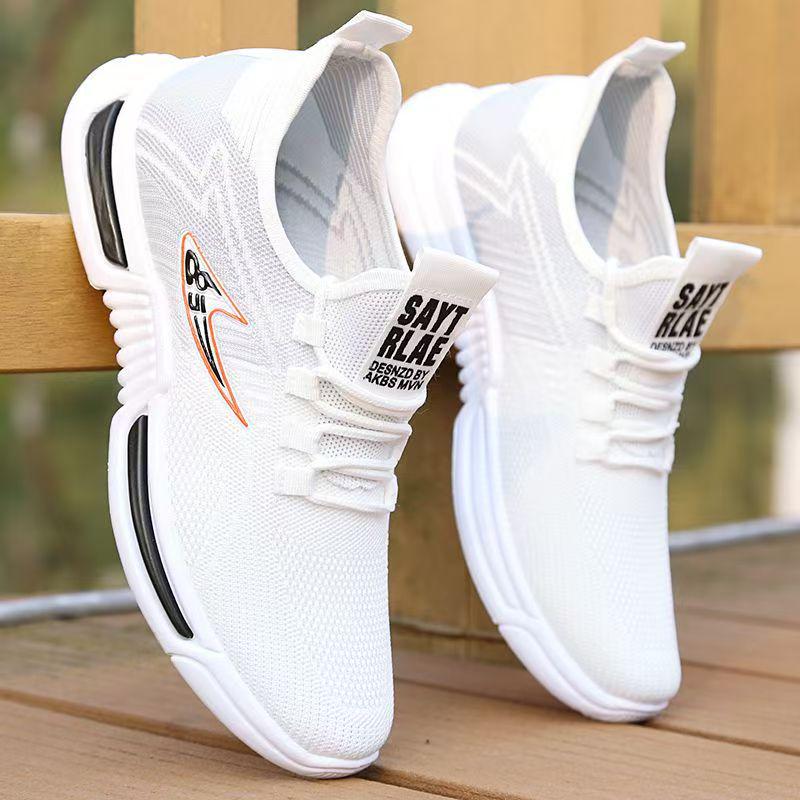 Men's Summer Mesh Slip-on Sneakers - Breathable Casual Shoes for Students