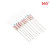 10 Stück Reiskocher Überhitzungssicherung Tf Thermosicherung Ry 10A 15A 250V Temperatur 72C 85C 95 110C 130C 135C 142C 145C 280C 285C 300C
