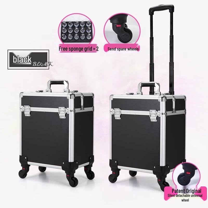 

22-inch Professional Portable Rolling Makeup Case
