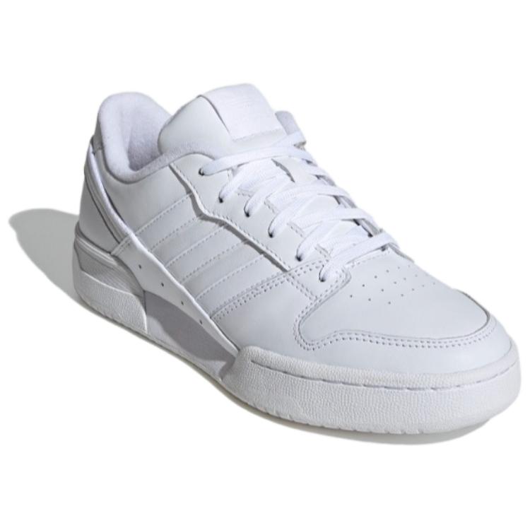 Adidas Originals Team Court 2 Comfortable Classic Versatile Slip-Resistant Durable Low-Top Skate Shoes Unisex Sneakers White IF1192
