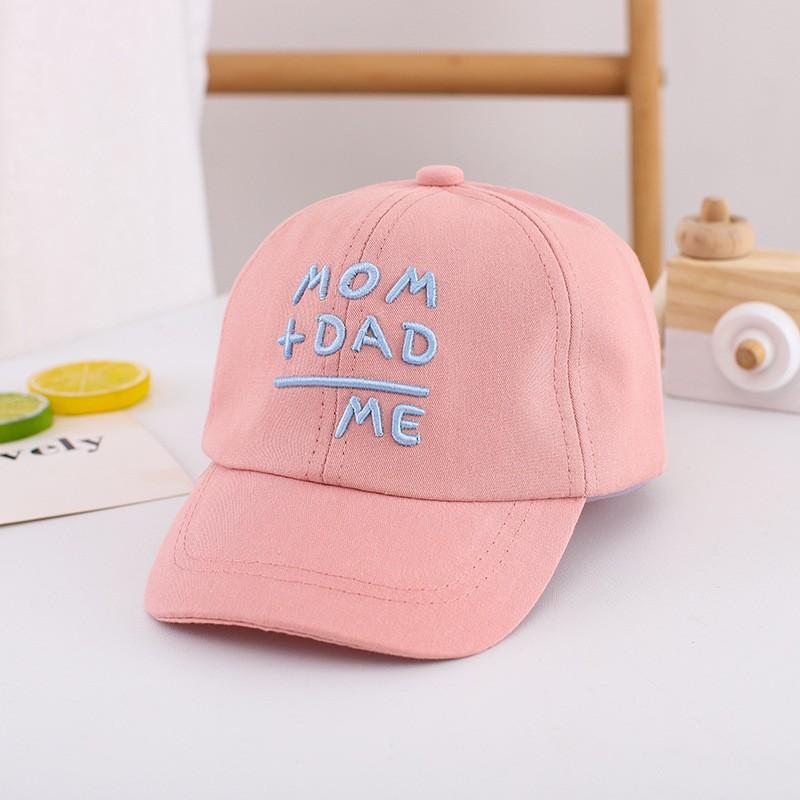 Infant And Toddler Letter Embroidery Baby Baseball Cap Outdoor Travel Sun Hat