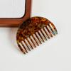 Acetate Hair Styling Combs Half-Round Grooming Comb  Salon Hair Styling Tool