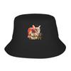 Bucket Hat Brr Brr Patapim Italian Brainrot Meme Panama Hats Unisex Women Cotton Fisherman Caps Reversible Fisherman Hats Winter