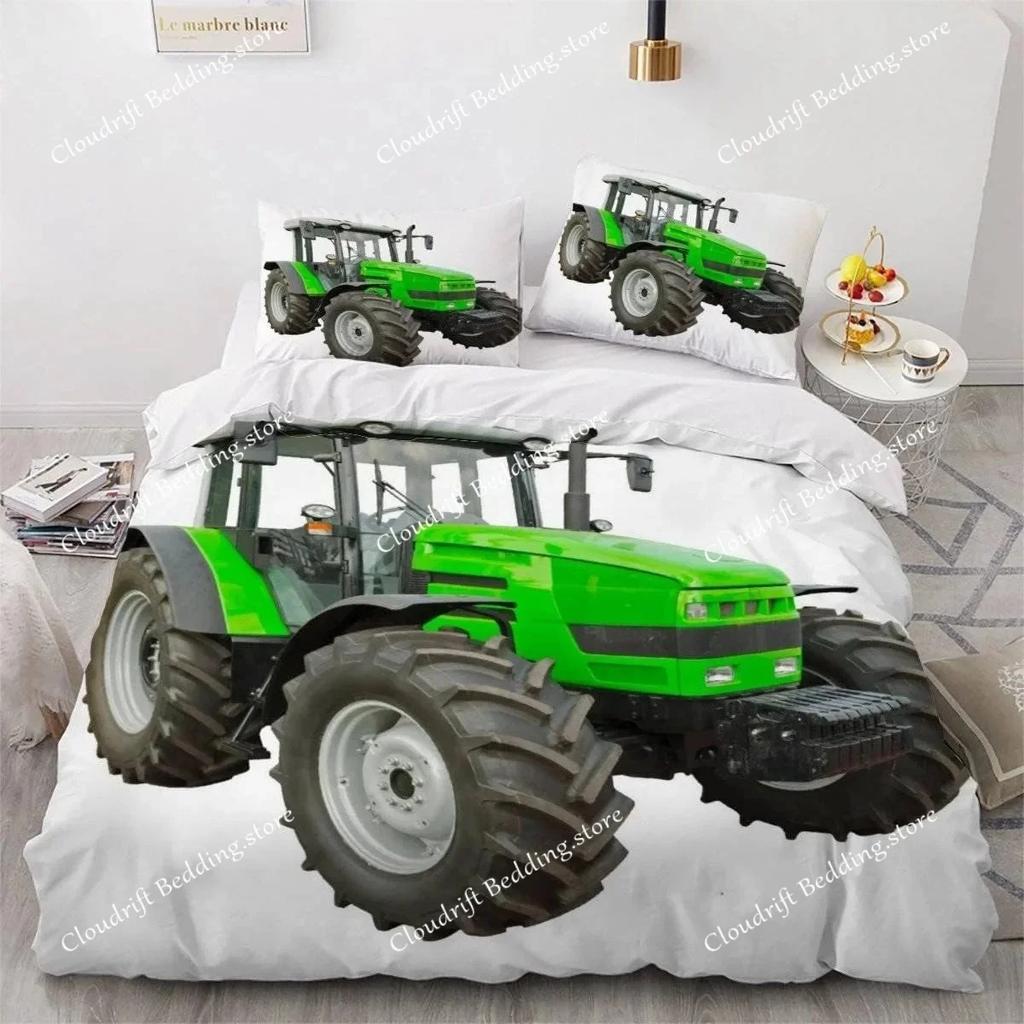 Cartoon Monster Trucks Duvet Cover Exquisite Digital Printing Bedding Set Comforter Bed Youth Home Decor Kids Girl Boys Gift026