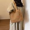 Fashionable Casual Canvas Bag Cartoon Letter Versatile Handbag Bento Bag