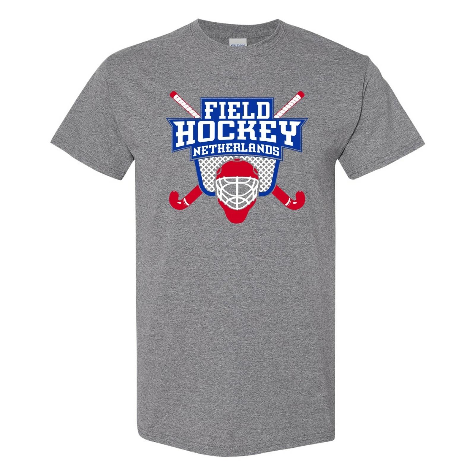 Netherlands Field Hockey - Summer Competition T Shirt - Graphite Heather L