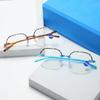 Versatile TR90 Rimless Anti-Blue Light Reading Glasses