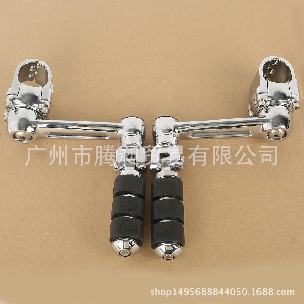 Electroplated Front Footrest Assembly for New GL1800 Goldwing (30mm/35mm)