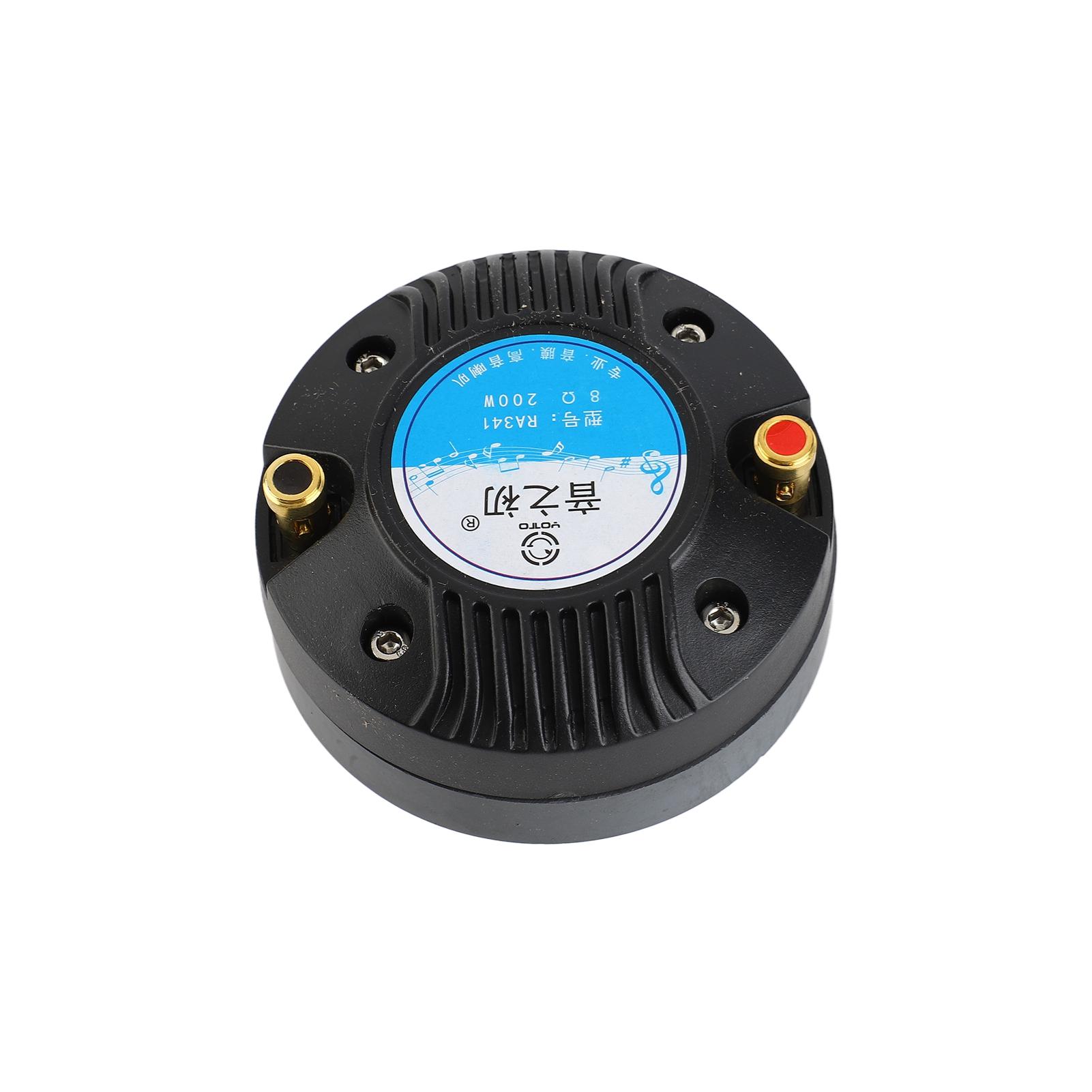 

Твитер ВЧ Компрессионный Драйвер 200 Ватт Высокая Мощность Автомобильный Аудио Динамик Драйвер Винтовое Крепление Рупор Аксессуары чёрный