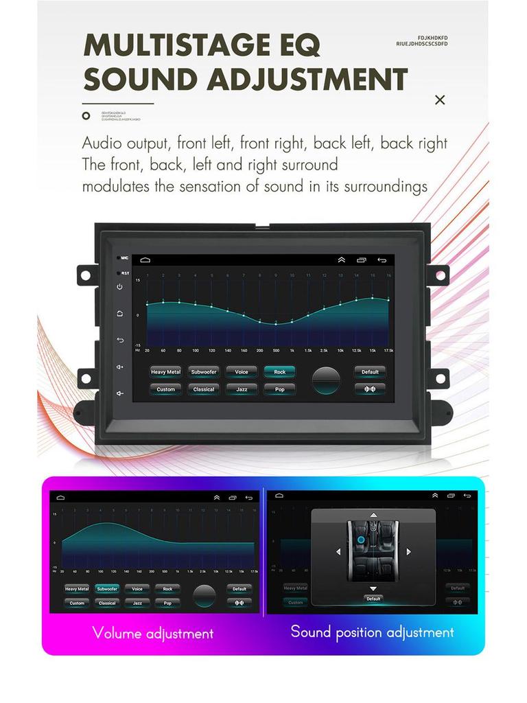 7-Inch Android Bluetooth MP5 Player for Ford F150