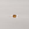 Citrine Gemstone 925 Sterling Silver Promise Ring Gift For Her CZR-28-5