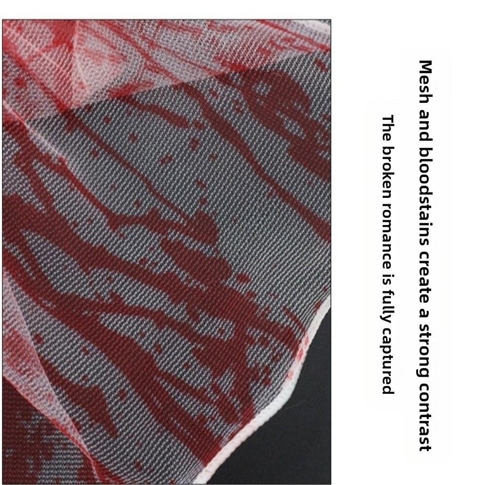 Gothic Dark Lace Hair Clip Bracelet Rose Skeleton Hand Rose Hairpin Ghost Festival Supplies