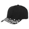 Unisex Hiphop Paisley Print Flat Curved Brim Adjustable Baseball Cap Snapback Hat