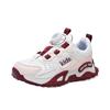 Girls' sports shoes Spring and Autumn double mesh breathable wear-resistant non-slip rotating buckle children's casual shoes medium and older childre