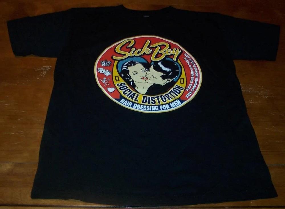 

Social Distortion band Black Tshirt Classic Unisex Cotton All Size BT621 Unisex T-Shirt S