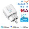 Tuya Wifi Smart Socket EU16A/20A Smart Plug With Power Monitoring Smart Life APP Remote Control Support Google Assistant Alex