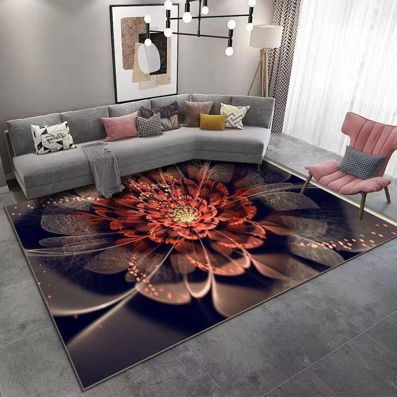 

Великолепный стильный ковер для гостиной, домашнего дивана, нескользящие ковры, украшение дома, коврики большого размера, мягкие коврики для пола в спальне 160*200cm