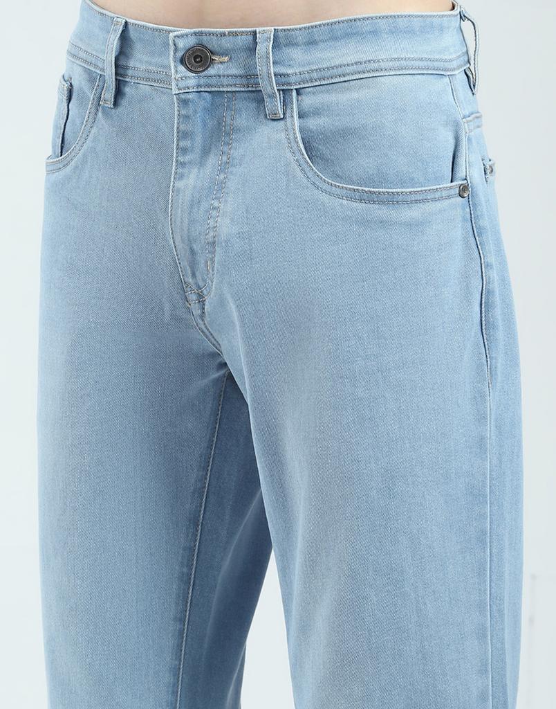 MONTE CARLO Men's Regular Fit Mid Rise Jeans