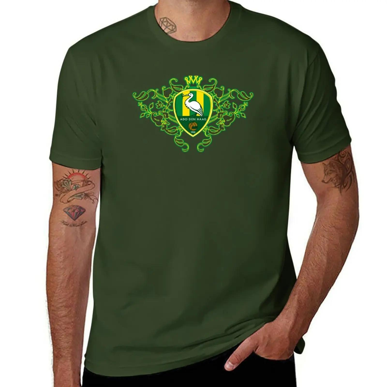 GUOYAN TOP Ado Den Haag - ONZE TROTS Hauge 1905 - ADO Den Haag T-shirt blanco plus size kleding T-shirts voor mannen katoen 4XL