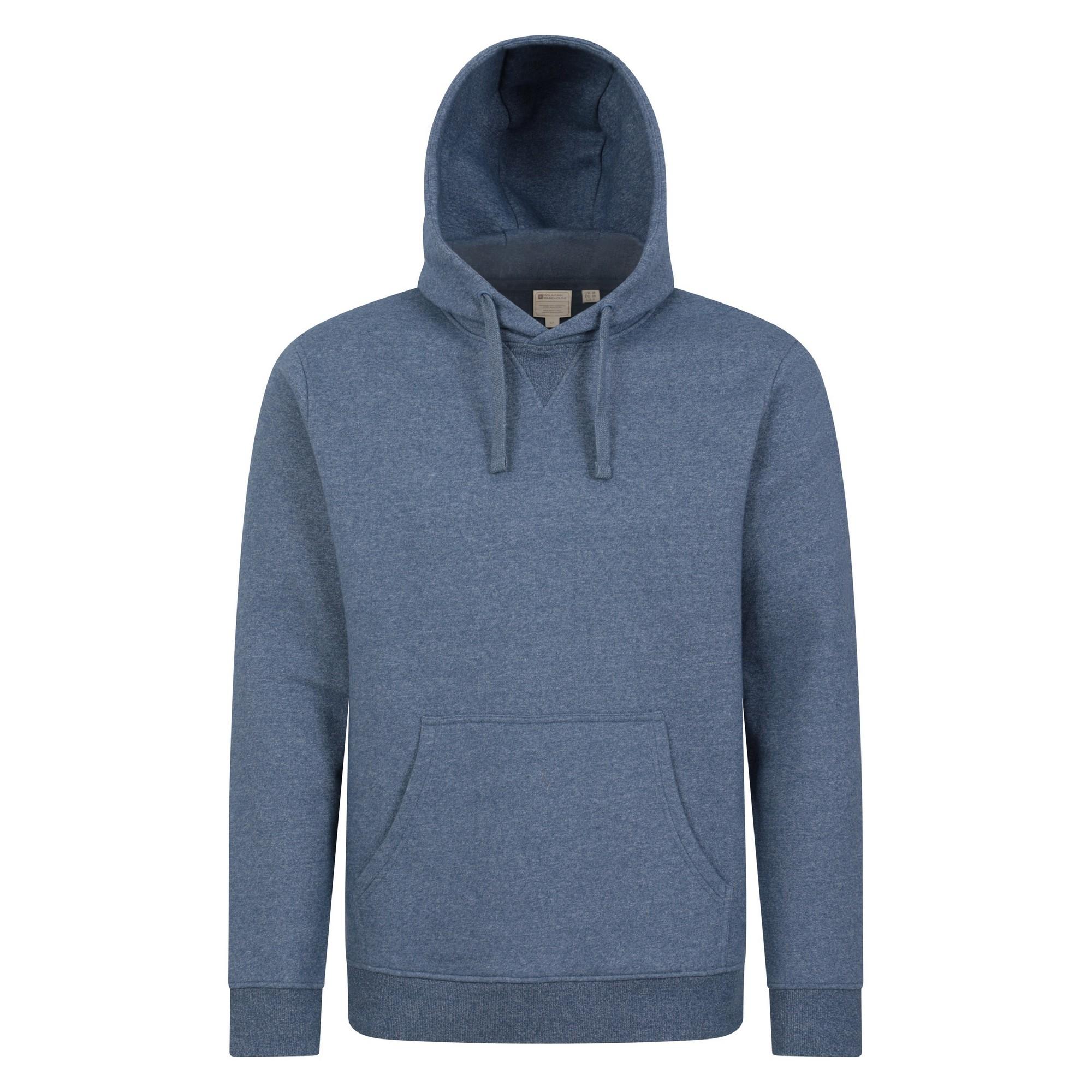 Pertemba FR - Apparel Mountain Warehouse Dorset effen hoodie voor heren S blauw