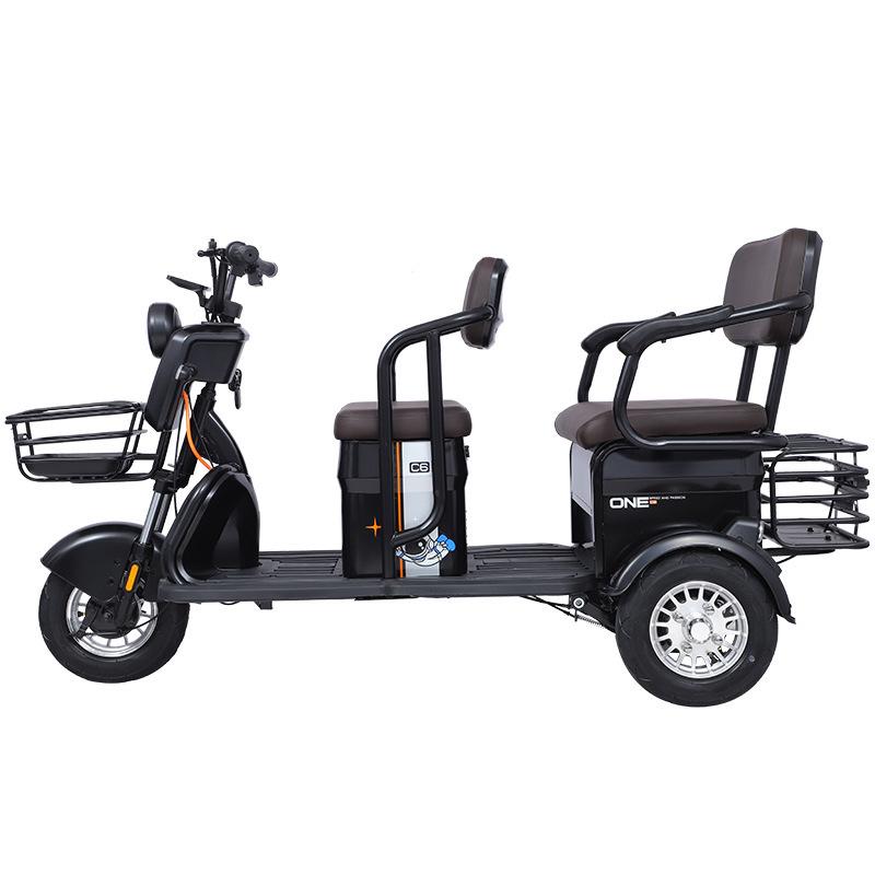 Electric Tricycle for Commuting: Long Battery Life, Ideal for Elderly & New Mothers