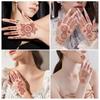 Dark Hand Tattoo Stickers: Original, Beautiful Hand-Shaped Temporary Tattoo Templates